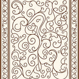 Traditional Ornate Scrollwork (Brown) - ODIKA