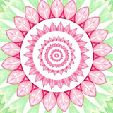 Enchanted Petal Waves Rippling Concentric Ethereal (Pink) - ODIKA