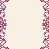 Floral Scrollwork with Ornate Botanical Detailing (Ivory)