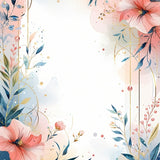 Boho Watercolor for Girls(Pink)