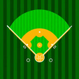 Baseball Diamond Infield Grass Stripes Pitcher Mound(Green)