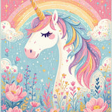 Unicorn for Little Girl Room(Pink)