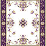 Abstract Loom Floral(White)