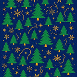 Enchanted Forest Pine Tree with Constellation(Blue)