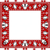 Heartwarming Snow Yuletide Enchantment Display(Red)