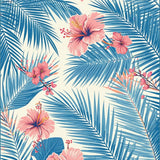 Exotic Blossom Geometric(Blue)