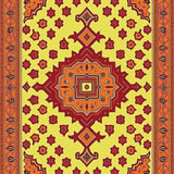 Vintage Artisan Aesthetic Tapestry(Yellow)