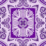 Enchanted Medallion Tapestry (Purple)