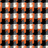 Gingham Pumpkin Patch Style Entry Accent(Orange)
