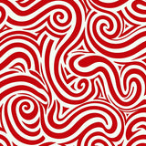 Holiday Spiral Semi Circle Entrance with Twisted Motifs(Red)