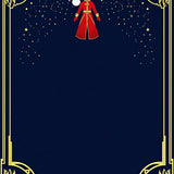 Frosty Midnight Journey Bearded Gift Bringer Embellishment(Blue)