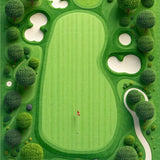 Golf Course Green Tee Off Bath(Green)