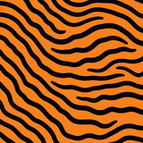 Exotic Jungle Stripes Decorative Floor Covering(Orange)