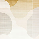 Sophisticated Mid Century Modern with Unique Beige and Ivory Ombre Style(Beige)