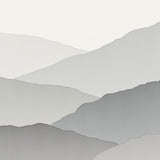 Horizon Gradient Watercolor Wash Sophisticated Elegant Transitional(White)