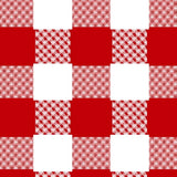 Holiday Checkered Festive Entrance Decorative Design(Red)