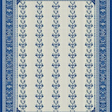 Coastal Anchor Accent in Blue and Beige Color Palette(Blue)