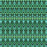Lattice Crosshatch Emerald Diamonds Elegant Plaid Symmetrical Grid(Green)