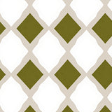 Retro Checkerboard Motif with Mid Appeal(Beige)