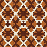 Spotted with Interlocking Accents(Brown)