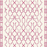 Luxurious Faux Cashmere Lattice Trellis (Pink)