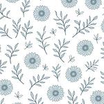 Enchanting Botanical Garden Decorative Embellishment (Blue) - ODIKA