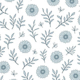 Enchanting Botanical Garden Decorative Embellishment (Blue) - ODIKA