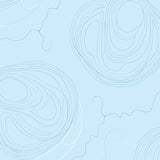 Ethereal Mist Subtle Swirl Dreamy Artistic Accent(Blue)