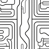 Maze Network Architectural Style(Black)