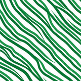 Cane Stripe Area with Peppermint Twist Design(Green)