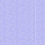 Frosted Interlocking Tile Nordic Chic Design(Purple)