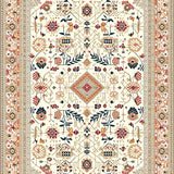 Beige Boho Bathroom for Tub Shower(Ivory)