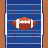 American Football Gridiron Yard Lines(Blue)