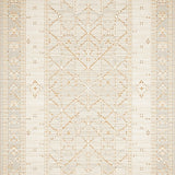 Classic Neutral Trellis with Layered Diamond Geometry and Smooth Finish(Beige)