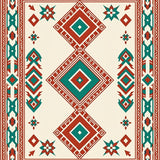 Lattice Reversible with Boho Accents(Red)