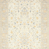 Abstract Floral for Office(Beige)