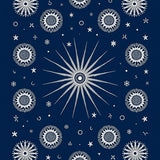 Nordic Constellation with Scandinavian Winter Celestial Theme(Blue)