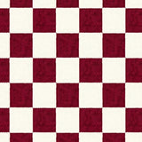 Festive Gingham featuring Traditional Crosshatch Motifs(Red)