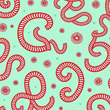 Cane Swirl Peppermint Dream(Red)