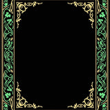 Enchanted Forest With Elegant Botanical Motifs (Black) - ODIKA