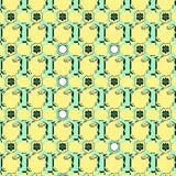 Yuletide Lattice Decorative Household Festive Seasonal Entrance(Yellow)