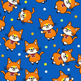 Illuminated Feline Feast Floor Covering With Blinking Holiday(Blue)