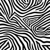 Classic Zebra Inspired Monochrome Handwoven Farmhouse Entrance(Black)