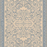 Mystic Horizon Swirl Ornate Enchanted Tapestry Collection(Beige)