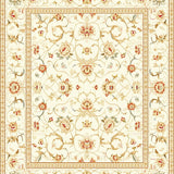Elegant Floral Scrollwork for Indoor(Beige)