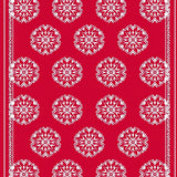 Festive Snowflake Holiday Pathway Decoration Tapestry(Red)