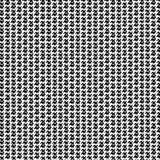 Houndstooth Motif Decorative Covering with Interlocking(Black)