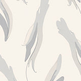 Watercolor Brushstroke Abstract Canvas Design Contemporary(Beige)