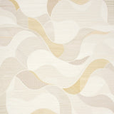 Modern Minimalist Knot Design Area With Wave(Beige)