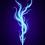 Haunting Phantom Blade Eerie Supernatural Accent(Blue) - ODIKA